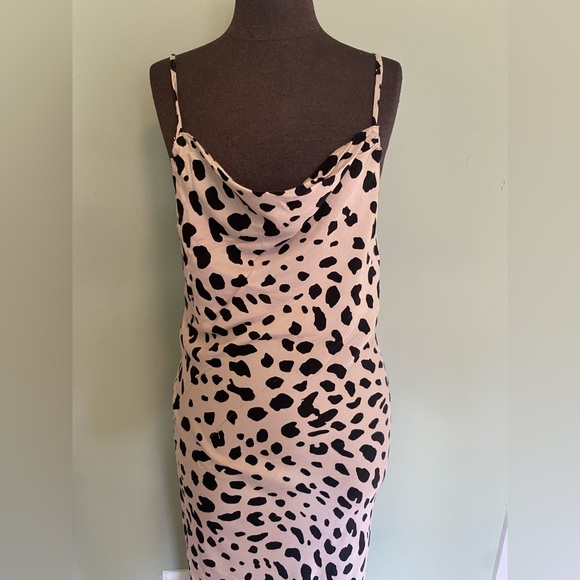 OLIVIA + JAMES BIAS CUT PRINTED DRESS - Picture 2 of 7